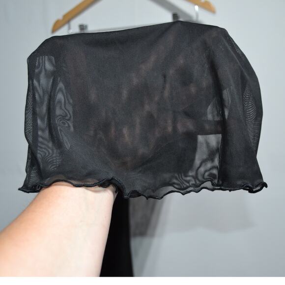 Wild Fable High-Waisted Sheer Swimsuit Cover-up Flare Leg Pants Size XS - Picture 7 of 7